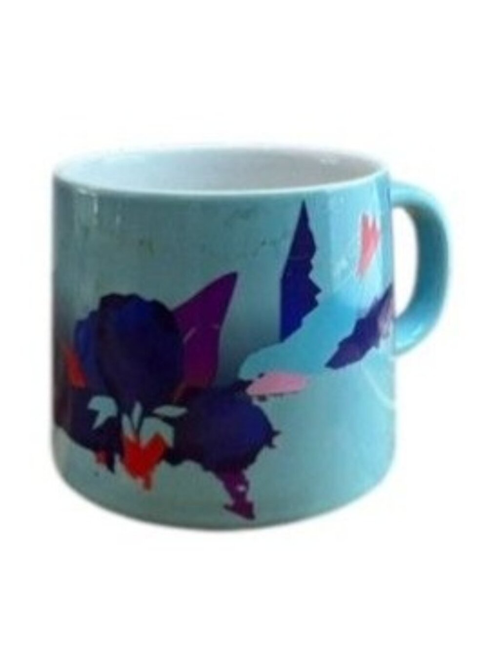 Starbucks 2023 Mother's Day Gradient Iris Hummingbird Ceramic Mug
